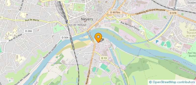 localisation de l'entreprise MONSIEUR ANTOINE CHIRON à NEVERS