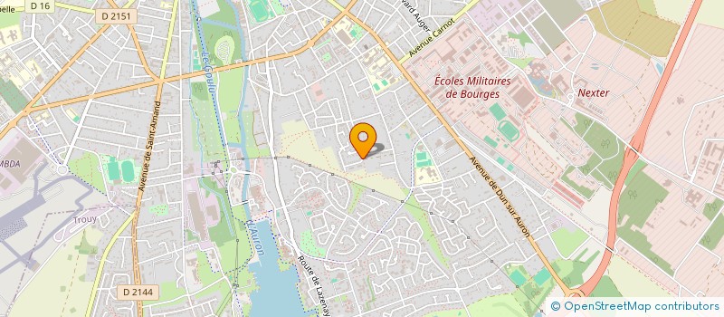 localisation de l'entreprise MONSIEUR ANTOINE CHOLLET  BOURGES