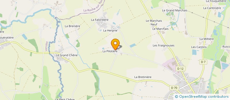 localisation de l'entreprise MONSIEUR ANTOINE CHORIN à VIEILLEVIGNE