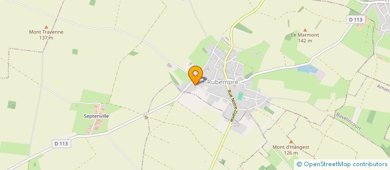 localisation de l'entreprise MONSIEUR ANTOINE CHOTEAU  RUBEMPRE