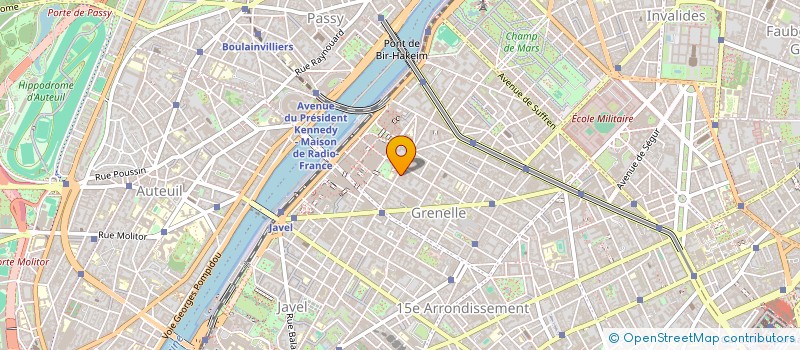 localisation de l'entreprise MONSIEUR ANTOINE CHRISTOPHOUL  PARIS