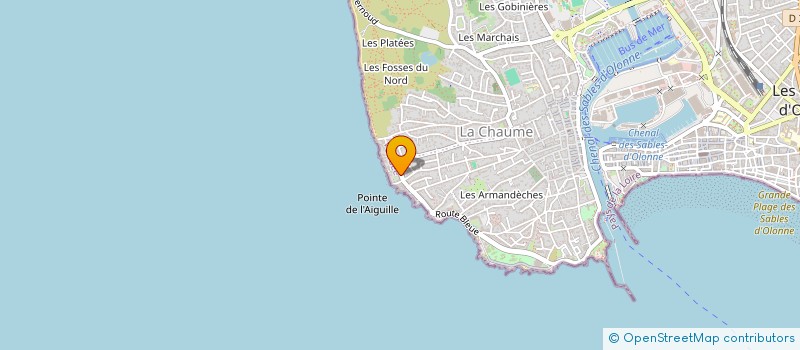localisation de l'entreprise MONSIEUR ANTOINE CICERO à LES SABLES D'OLONNE