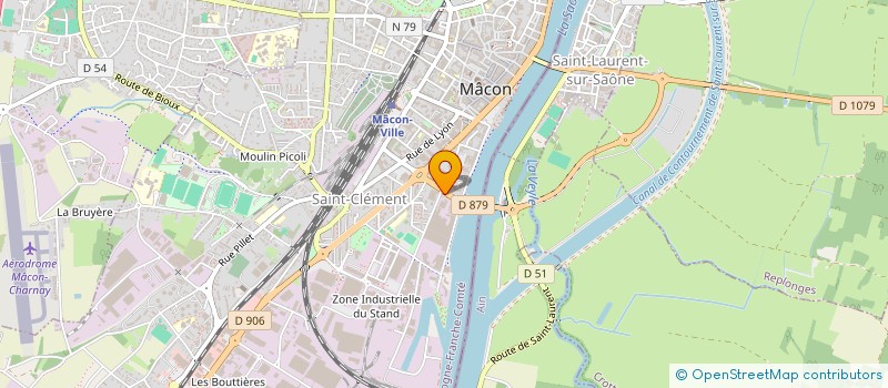 localisation de l'entreprise MONSIEUR ANTOINE CINOTTI  MACON