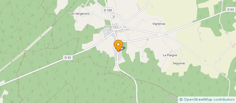 localisation de l'entreprise MONSIEUR ANTOINE CLAEYS à CHARRAS