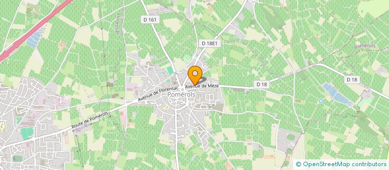 localisation de l'entreprise MONSIEUR ANTOINE CLAPIER  POMEROLS