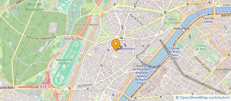 localisation de l'entreprise MONSIEUR ANTOINE CLAPPIER  PARIS