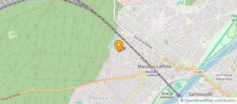 localisation de l'entreprise MONSIEUR ANTOINE CLAUDE SAISON à MAISONS-LAFFITTE