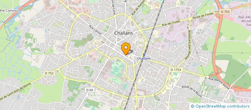 localisation de l'entreprise MONSIEUR ANTOINE CLAVIER  SOULLANS