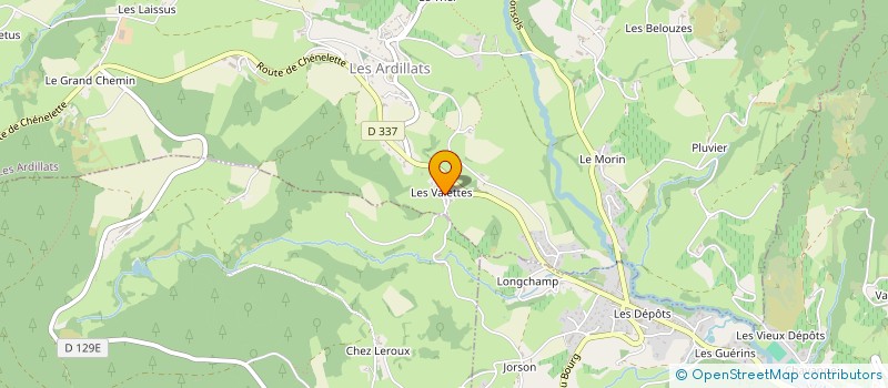 localisation de l'entreprise MONSIEUR ANTOINE CLEMENT  DEUX-GROSNES