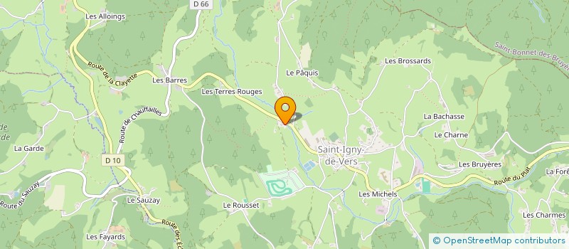 localisation de l'entreprise MONSIEUR ANTOINE CLEMENT à SAINT-IGNY-DE-VERS