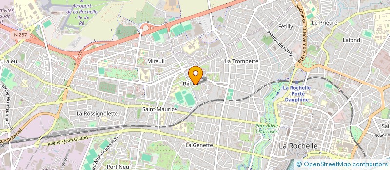 localisation de l'entreprise MONSIEUR ANTOINE CLEMENT  LA ROCHELLE