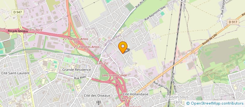 localisation de l'entreprise MONSIEUR ANTOINE COFFIGNIEZ  LOISON-SOUS-LENS