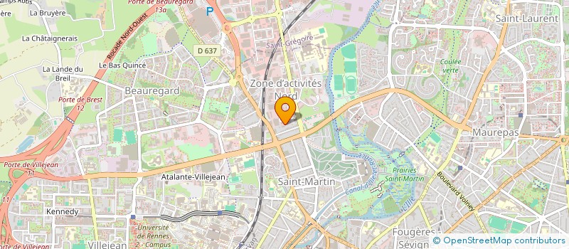 localisation de l'entreprise MONSIEUR ANTOINE COLIN à RENNES