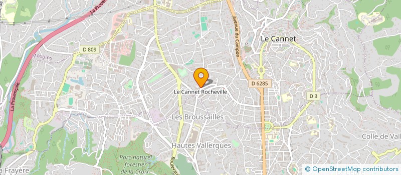 localisation de l'entreprise MONSIEUR ANTOINE COLLIN à LE CANNET