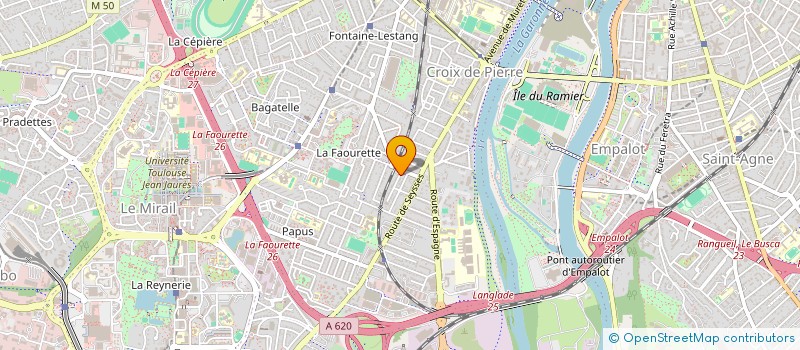 localisation de l'entreprise MONSIEUR ANTOINE COLMET-DAAGE à TOULOUSE