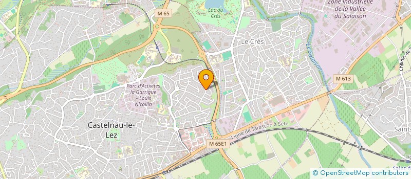 localisation de l'entreprise MONSIEUR ANTOINE COLONNA à CASTELNAU-LE-LEZ