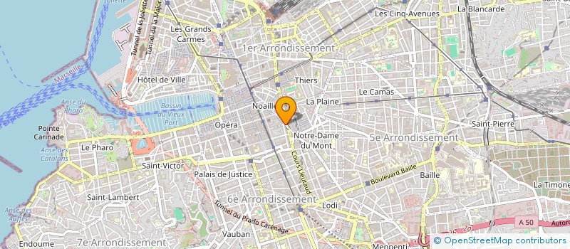 localisation de l'entreprise MONSIEUR ANTOINE COMONT à MARSEILLE