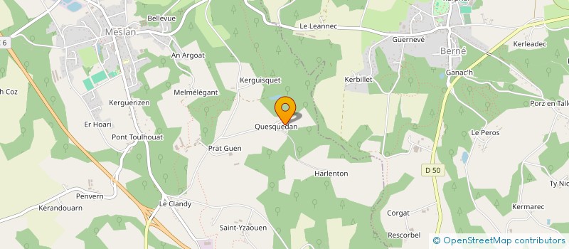 localisation de l'entreprise MONSIEUR ANTOINE CONAN  MESLAN