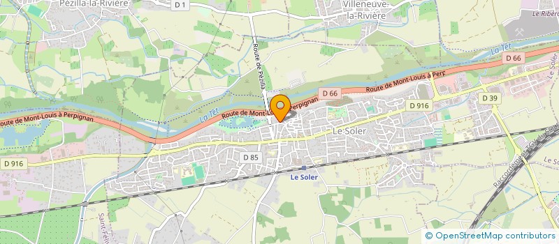 localisation de l'entreprise MONSIEUR ANTOINE CONESA  LE SOLER