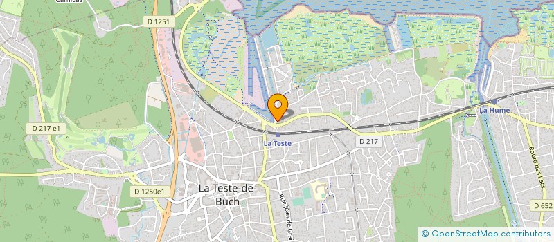localisation de l'entreprise MONSIEUR ANTOINE CONNILHERE à LA TESTE-DE-BUCH
