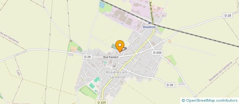 localisation de l'entreprise MONSIEUR ANTOINE COPE à ROSIERES-EN-SANTERRE