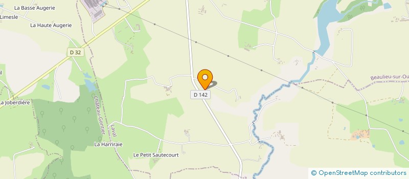 localisation de l'entreprise MONSIEUR ANTOINE CORBEAU  BEAULIEU-SUR-OUDON