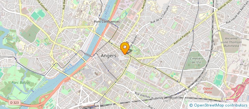 localisation de l'entreprise MONSIEUR ANTOINE CORDIER à ANGERS