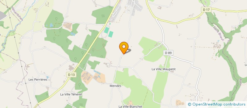 localisation de l'entreprise MONSIEUR ANTOINE CORDON à HENANBIHEN