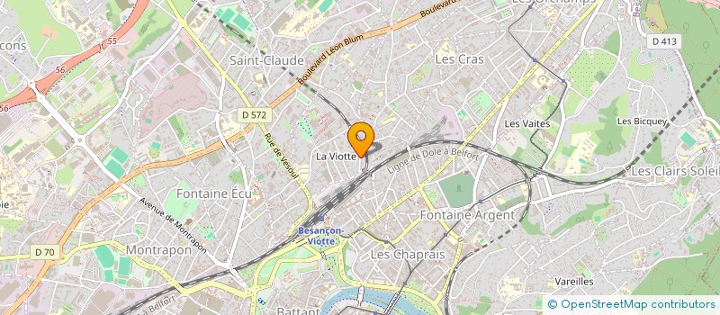 localisation de l'entreprise MONSIEUR ANTOINE CORISTA SALGADO  BESANCON