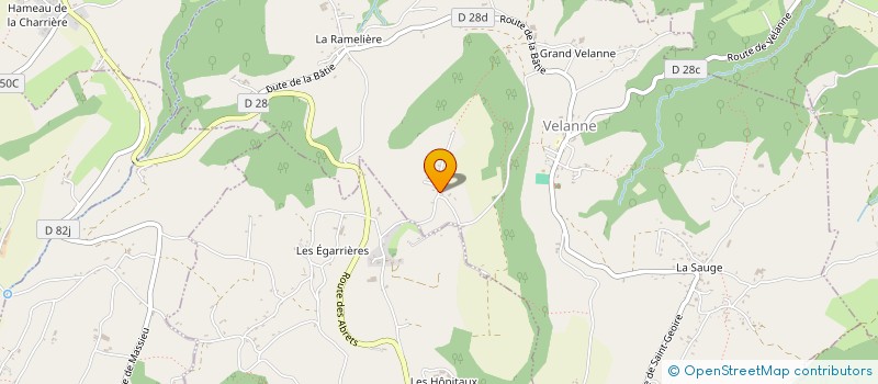 localisation de l'entreprise MONSIEUR ANTOINE CORNU  VELANNE