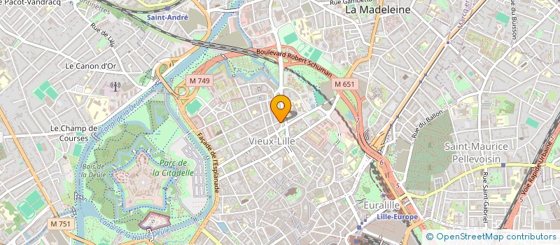 localisation de l'entreprise MONSIEUR ANTOINE CORNU à LILLE