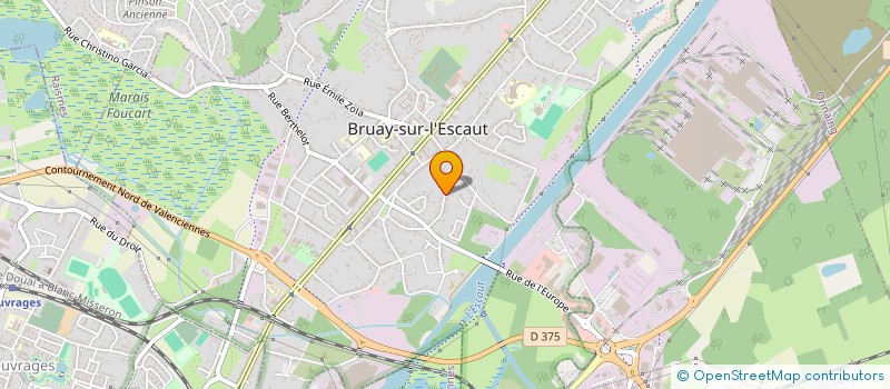 localisation de l'entreprise MONSIEUR ANTOINE CORNU  BRUAY-SUR-L'ESCAUT
