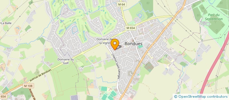 localisation de l'entreprise MONSIEUR ANTOINE CORNUEL  BONDUES