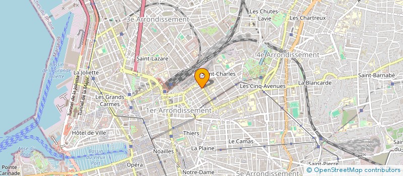 localisation de l'entreprise MONSIEUR ANTOINE CORPACE à MARSEILLE