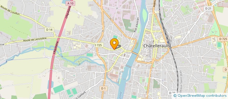 localisation de l'entreprise MONSIEUR ANTOINE CORTES  CHATELLERAULT