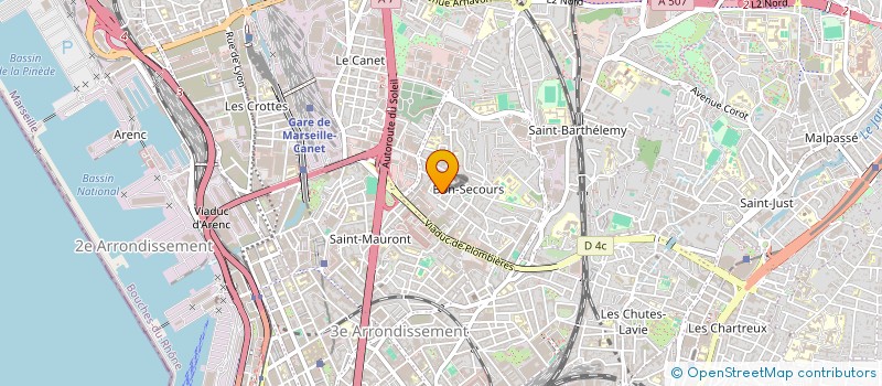localisation de l'entreprise MONSIEUR ANTOINE CORTES à MARSEILLE