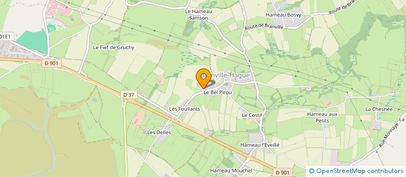 localisation de l'entreprise MONSIEUR ANTOINE COSNEFROY à LA HAGUE