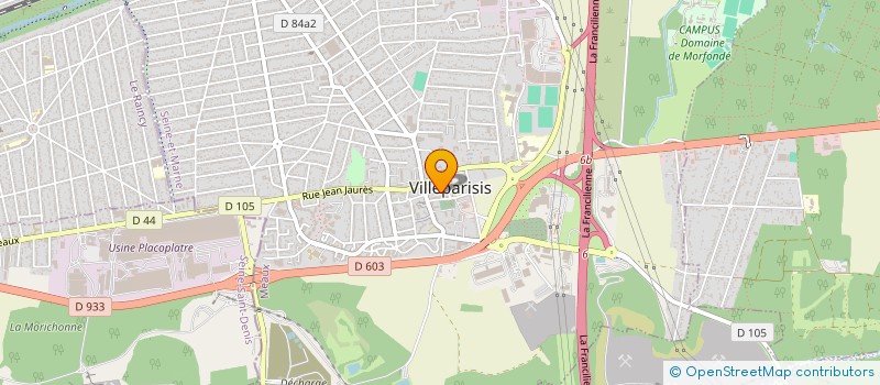 localisation de l'entreprise MONSIEUR ANTOINE COSTE  VILLEPARISIS