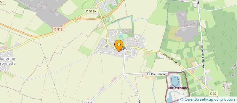 localisation de l'entreprise MONSIEUR ANTOINE COTTEBRUNE  ESCOVILLE