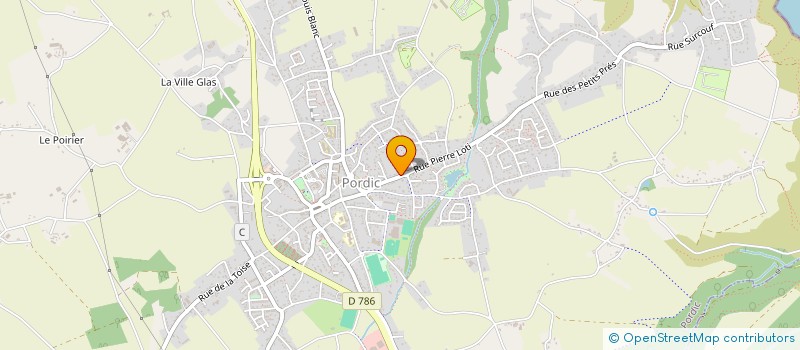 localisation de l'entreprise MONSIEUR ANTOINE COTTON  PORDIC