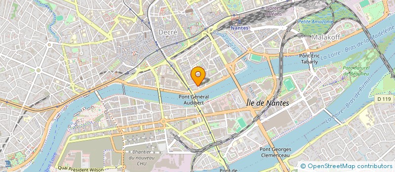 localisation de l'entreprise MONSIEUR ANTOINE COUBARD  NANTES