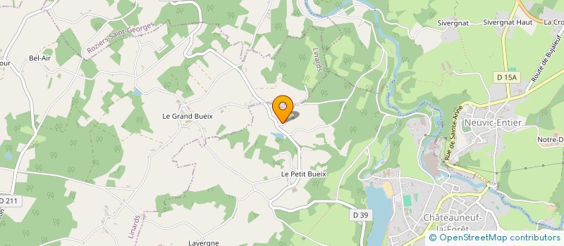 localisation de l'entreprise MONSIEUR ANTOINE COUDERT à LINARDS