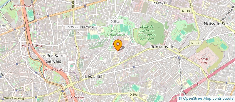 localisation de l'entreprise MONSIEUR ANTOINE COULANGES à LES LILAS