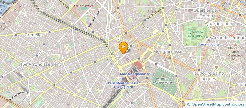 localisation de l'entreprise MONSIEUR ANTOINE COURGEON  PARIS