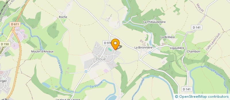 localisation de l'entreprise MONSIEUR ANTOINE COUSIN  CLOUE