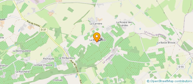 localisation de l'entreprise MONSIEUR ANTOINE CRAM à LE LOROUX-BOTTEREAU