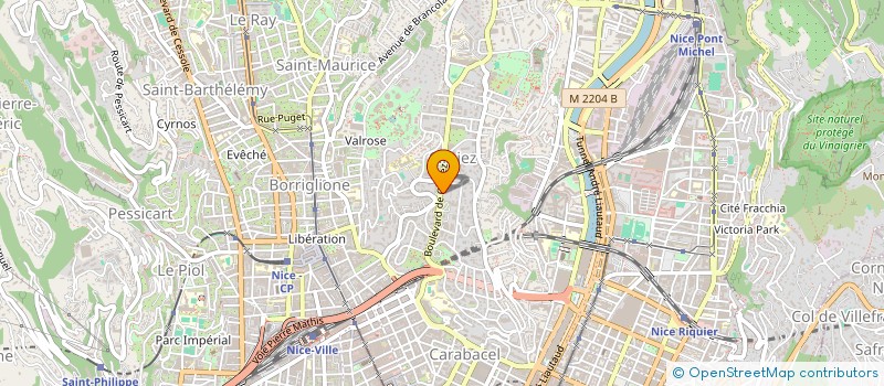 localisation de l'entreprise MONSIEUR ANTOINE CREA à NICE
