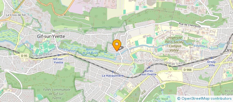 localisation de l'entreprise MONSIEUR ANTOINE CROISILLE  BURES-SUR-YVETTE