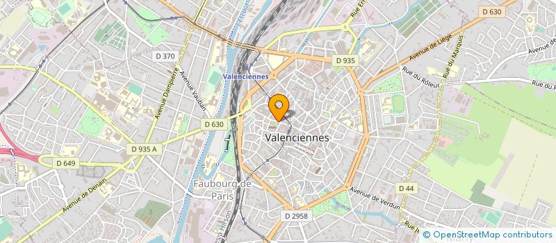 localisation de l'entreprise MONSIEUR ANTOINE CROMBEZ  VALENCIENNES