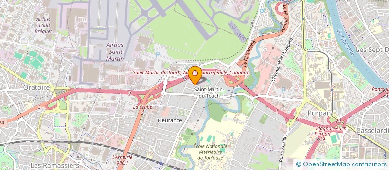 localisation de l'entreprise MONSIEUR ANTOINE CROS à TOULOUSE